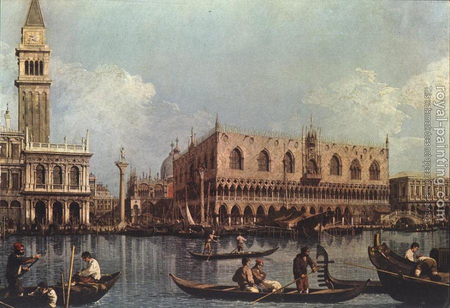 Canaletto : View of the Bacino di San Marco, St Mark's Basin